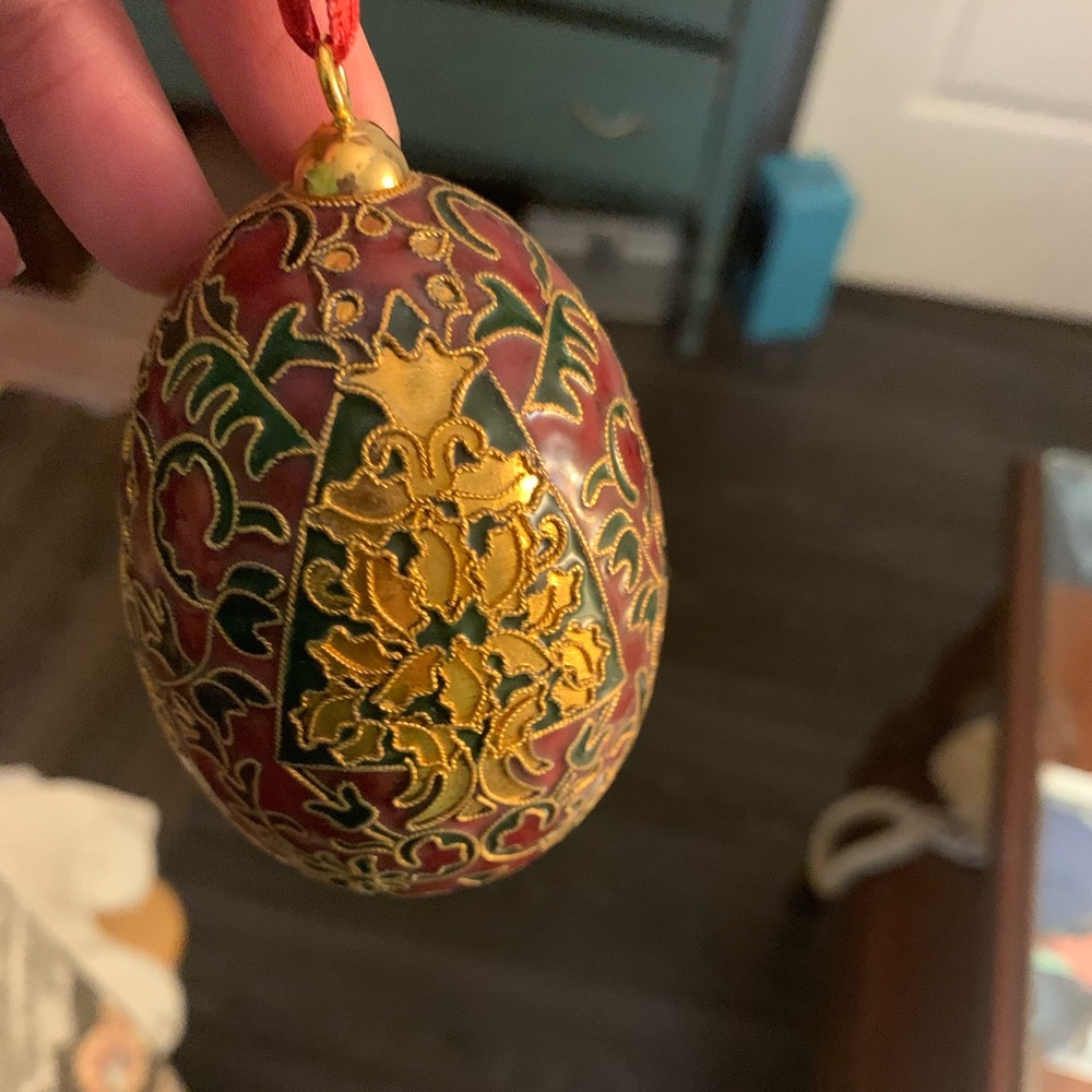 Cloisonné Handcrafted Ornament